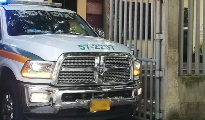 La Policía de Tránsito y Transporte se encargó de la inspección del cuerpo para trasladarlo a Medicina Legal. 