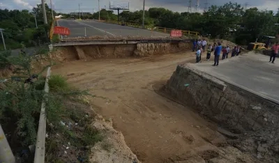 Puente de la calle 30.