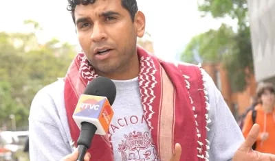 El congresista David Racero.