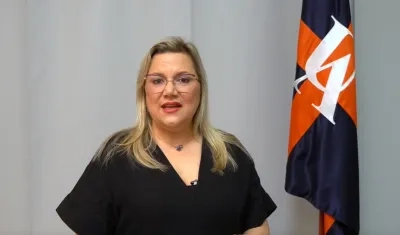 Maryluz Stevenson, rectora encargado de la Universidad del Atlántico.