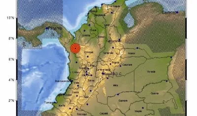 Evento sísmico en Ayapel, Córdoba.