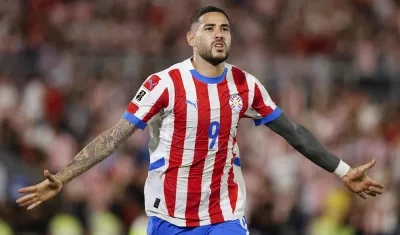 Antonio Sanabria, delantero de Paraguay.