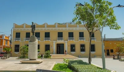 Plaza del municipio de Soledad.