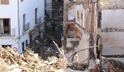 Imagen de la devastadora emergencia.