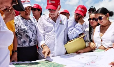 El Gobernador del Atlántico, Eduardo Verano.