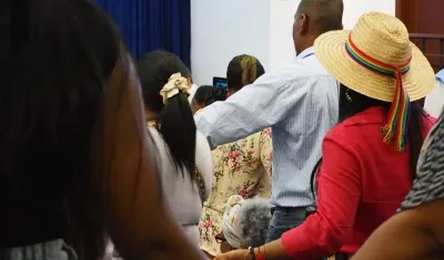 Víctimas del conflicto.