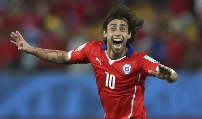 Jorge Valdivia fue campeón con la selección chilena.