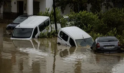 Imagen de la inundación.