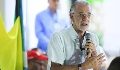 El Gobernador del Atlántico, Eduardo Verano.