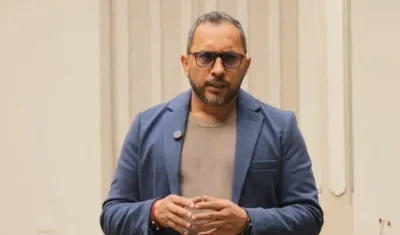 El viceministro del Interior para el Diálogo Social y Derechos Humanos, Gabriel Rendón.