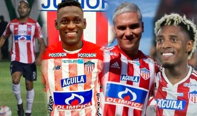 Alberto 'El Mudo' Rodríguez, Cristian Martínez Borja, Juan Fernando Quintero y Omar Albornoz son algunos de los jugadores que vinieron a pasear a Junior.