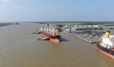 Puerto de Barranquilla.