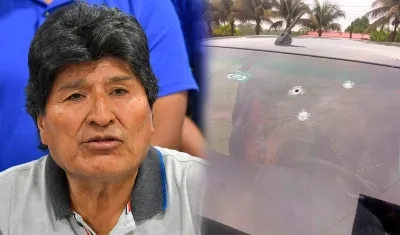 Expresidente de Bolivia, Evo Morales. 