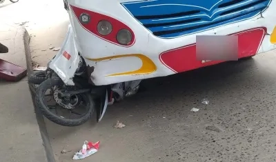 Accidente en Las Trinitarias. 