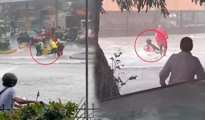 Emergencias por arroyos. 