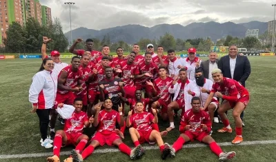 Selección Atlántico sub-21 de fútbol, clasificada la semifinal del Torneo Nacional de la categoría.