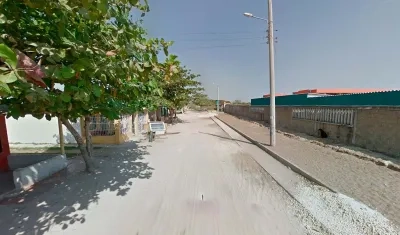 Sector aledaño a donde se registraron los hechos. 