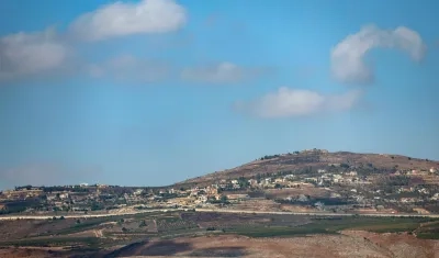 Casas afectadas en el sur del Líbano por ataques de Israel.