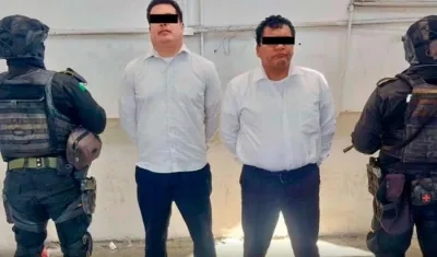 Los capturados fueron puestos a disposición del Ministerio Público de México.