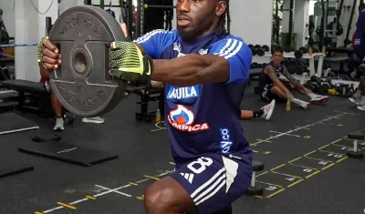 Yimmi Chará se perfila como inicialista con Junior ante Patriotas.