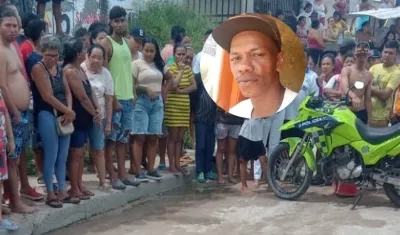 Sitio donde mataron a Elmis.