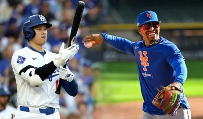 El japonés Shohei Ohtani (Dodgers) y el puertorriqueño Francisco Lindor (Mets).