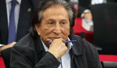Alejandro Toledo, expresidente de Perú. 