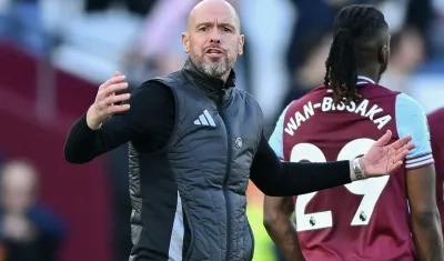 Erik Ten Hag, entrenador saliente del Manchester United. 