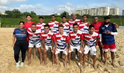 Caribbean Sun, club representante del Atlántico. 