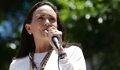 María Corina Machado, líder opositora venezolana.