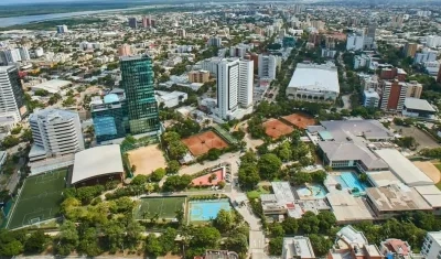 Panorámica de Barranquilla.