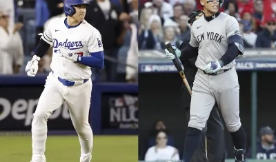 Shohei Ohtani (Dodgers) y Aaron Judge (Yanquis).