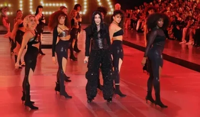 Una de las escenas del fashion show de Victoria's Secret en Nueva York.