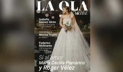 María Cecilia Pomárico Mercado es la portada de La Ola caribe.