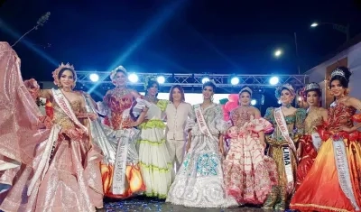 Embajadoras departamentales e internacionales de la cumbia.