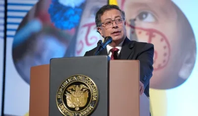 Gustavo Petro, Presidente de Colombia. 
