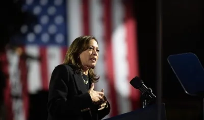 Vicepresidenta estadounidense, Kamala Harris. 