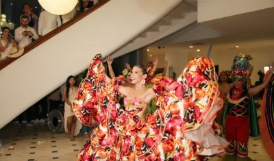 Tatiana Angulo Fernández De Castro durante el evento.