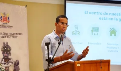 Jairo Aguilar, gobernador de La Guajira.