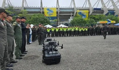 El dispositivo de seguridad contó con 1.700 uniformados. 