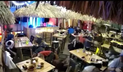 Imagen del ataque a bala.