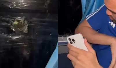 Imágenes del ataque.