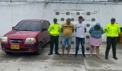 Fueron dejados a disposición de las autoridades competentes. 