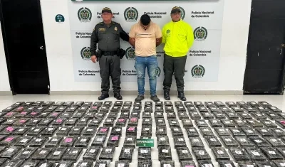 La Policía capturó a Marlon José Cordero López.