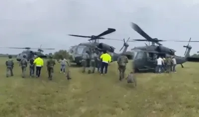La captura de este hombre fue realizada por tropas del Ejército y uniformados de la Policía. 