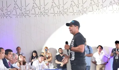 El Alcalde de Barranquilla, Alex Char.