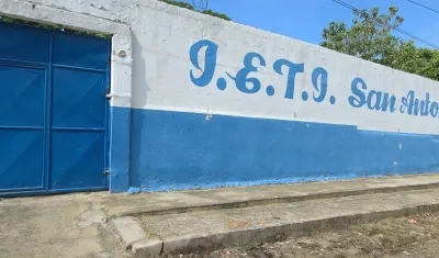 El colegio San Antonio de Padua.