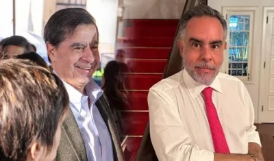 Juan Fernando Cristo y Armando Benedetti.