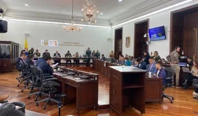 Comisión Primera del Senado.