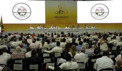 Congreso de Fedegan en Barranquilla.